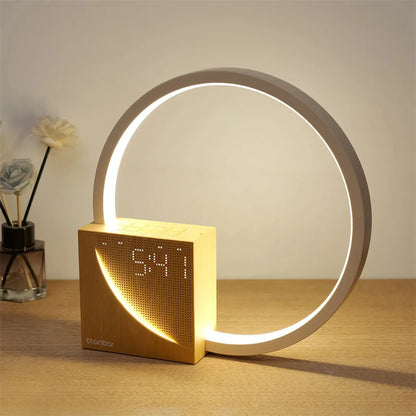 Wooden Bed Lamp